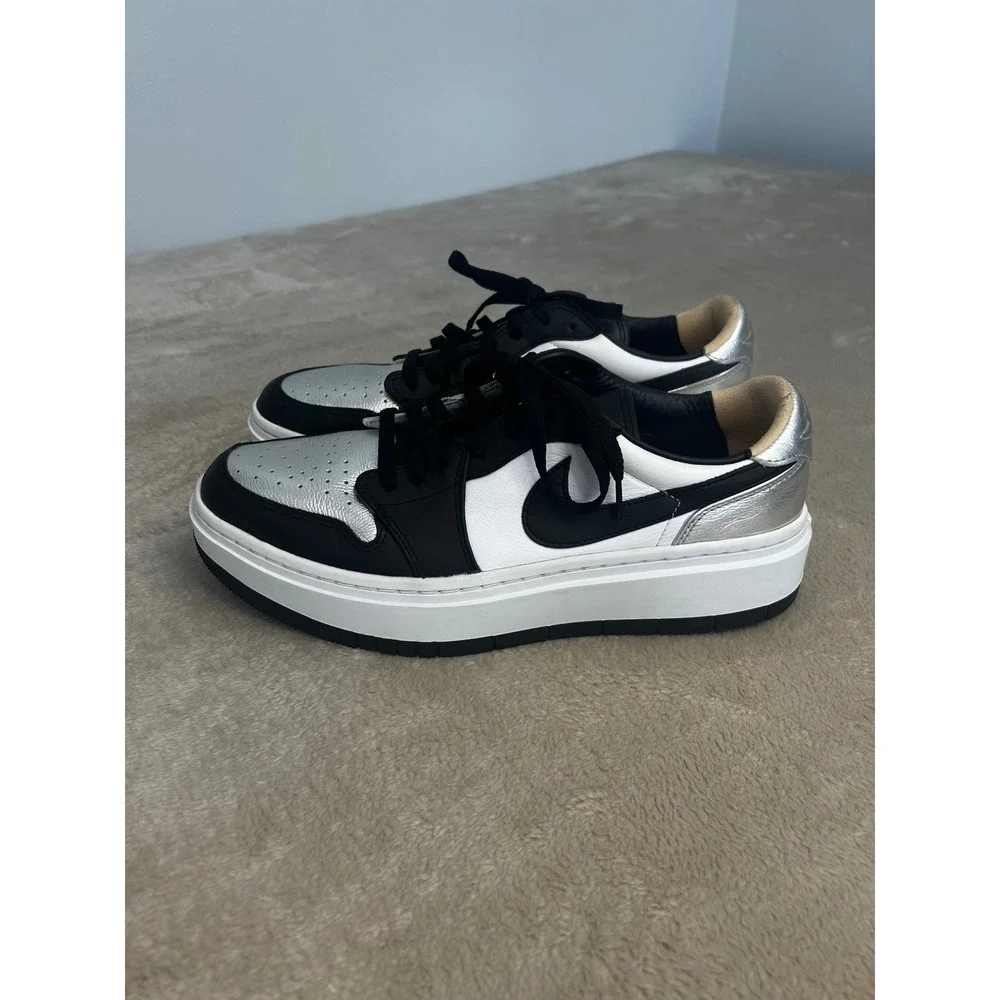 Nike Air Jordan 1 Elevate Low SE Silver Toe Women's 12 Men's 10.5 DQ8561-001